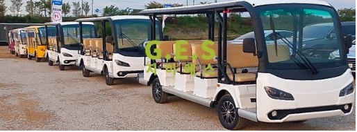 전기 셔틀 카트 운영 사진